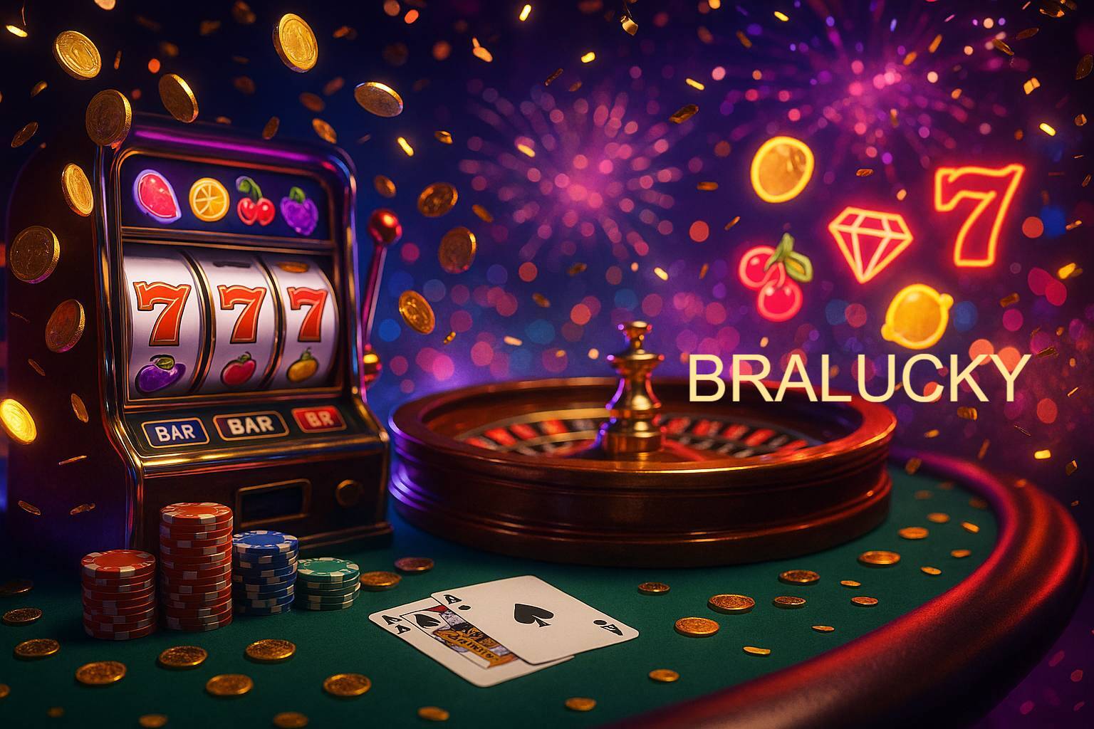Jogos emocionantes no BRALUCKY