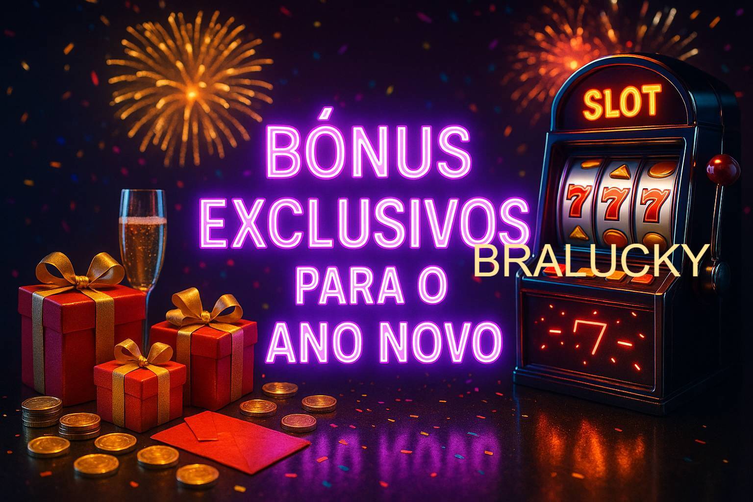 Promoções de Ano Novo no BRALUCKY